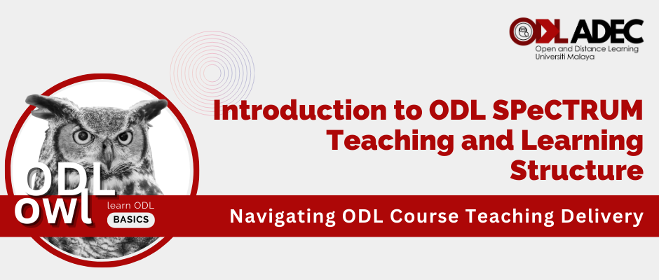 Introduction to ODL Teaching and Learning Structure